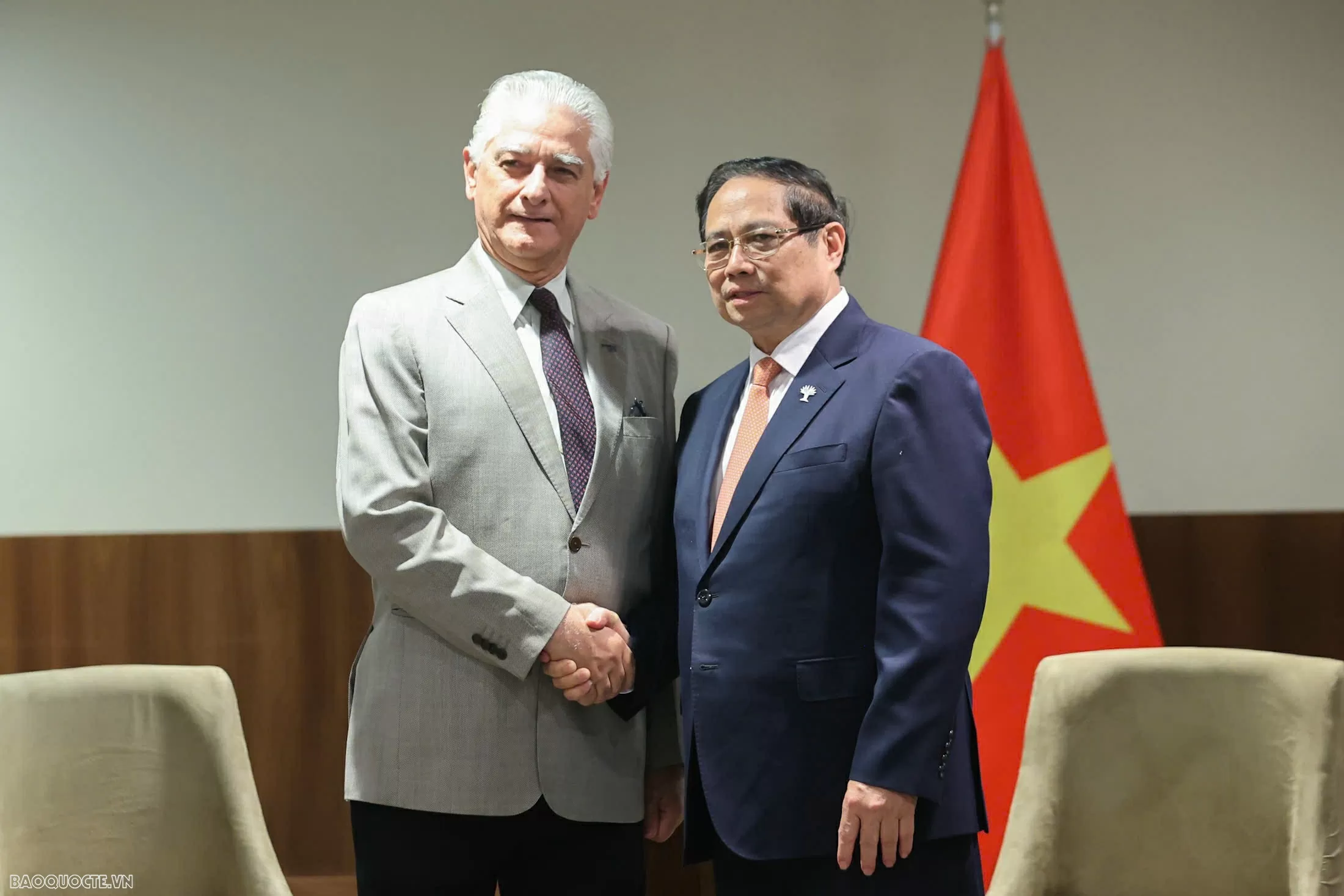 Prime Minister Pham Minh Chinh meets Brazilian corporations in Rio de Janeiro Prime Minister Pham Minh Chinh meets Brazilian corporations in Rio de Janeiro