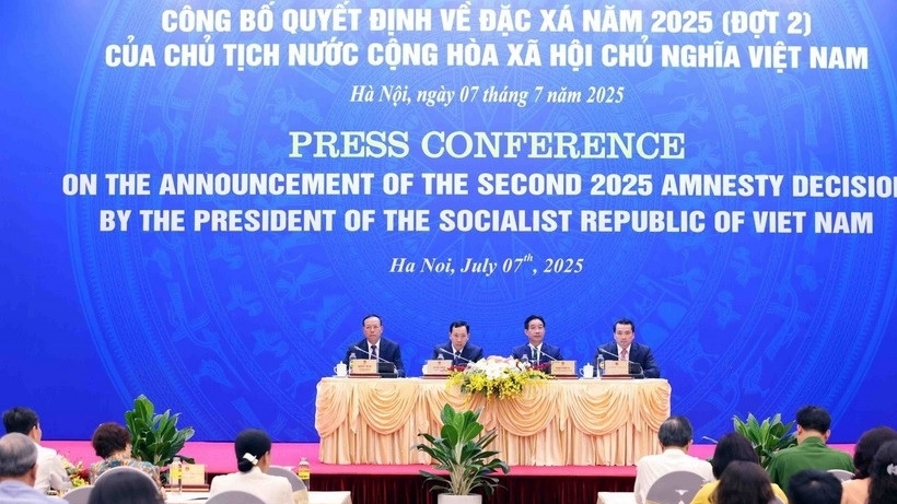 Vietnam announces amnesty decision for 2nd round in 2025: Press conference