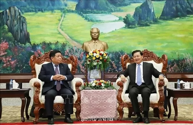 Deputy PM Nguyen Chi Dung visits Laos to deepen bilateral cooperation