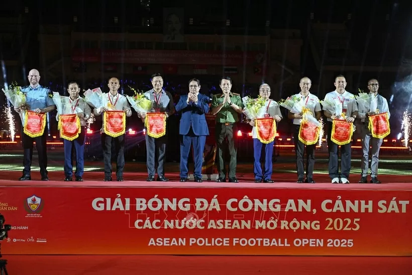 ASEAN Police Football Open 2025 kicks off in Hanoi