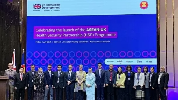 UK joins hands with ASEAN to mitigate health threats in Southeast Asia: British Embassy in Vietnam