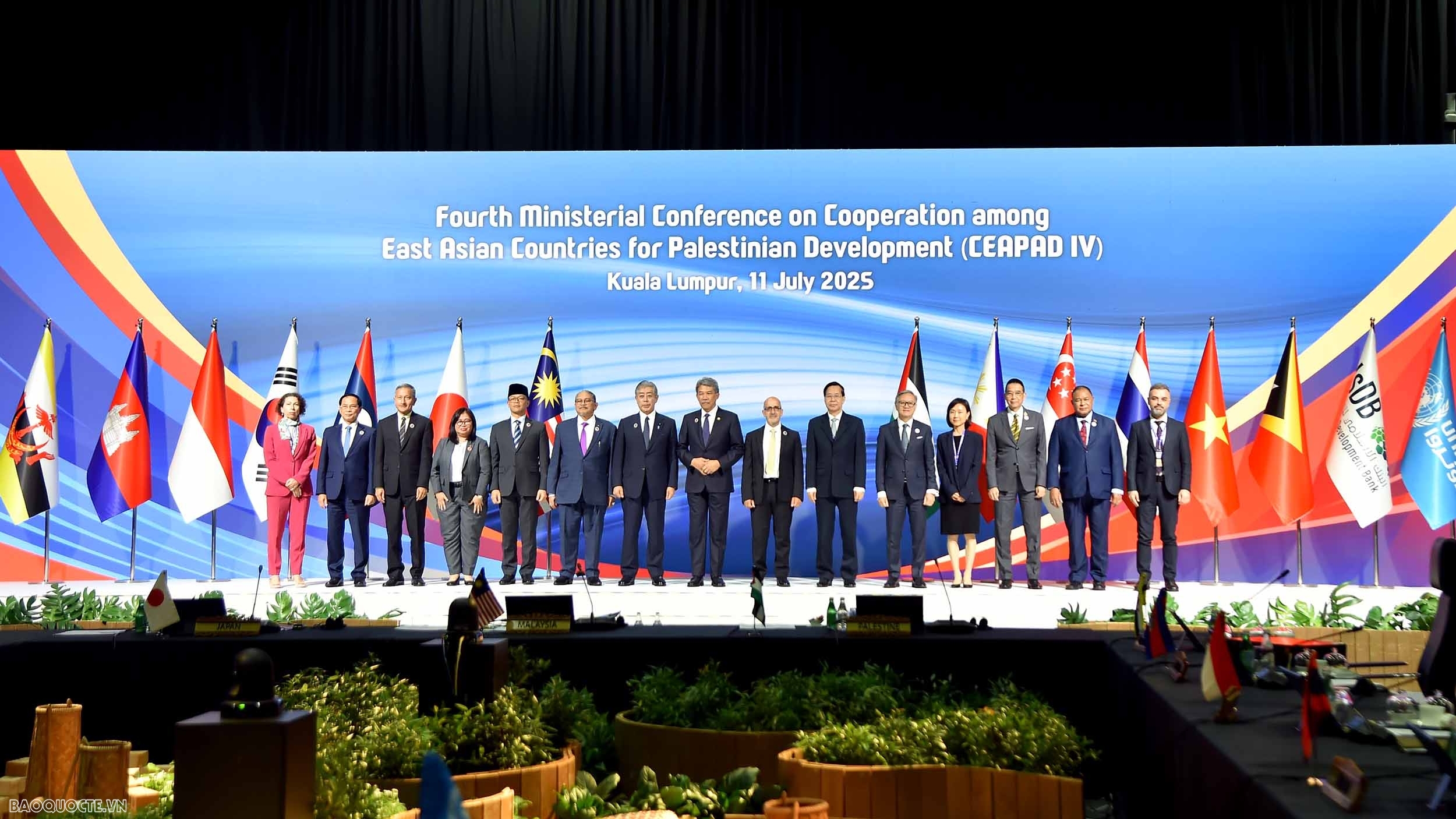 Deputy PM, FM Bui Thanh Son attends CEAPAD IV supporting Palestine’s development on AMM-58 occasion