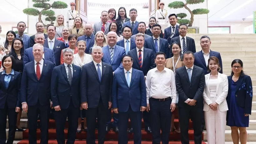 Prime Minister Pham Minh Chinh receives a delegation from USABC to boost economic and investment relations
