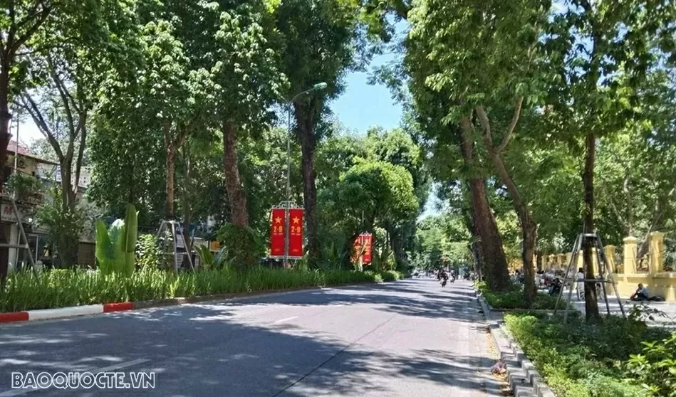 Hanoi sets up public viewing infrastructure for 80th Independence Day celebrations