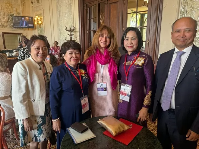 Vietnamese NA Vice Chairwoman holds bilateral meetings on APF-50 sidelines