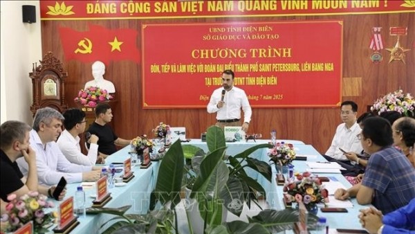 Dien Bien province and Saint Petersburg explore prospects for educational cooperation