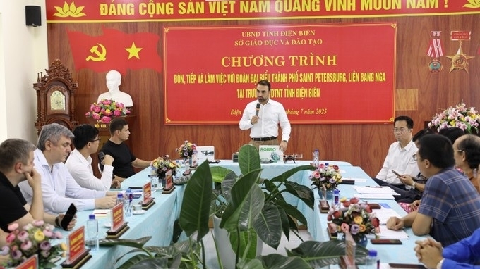 Dien Bien, Saint Petersburg explore deeper cooperation in culture, technology