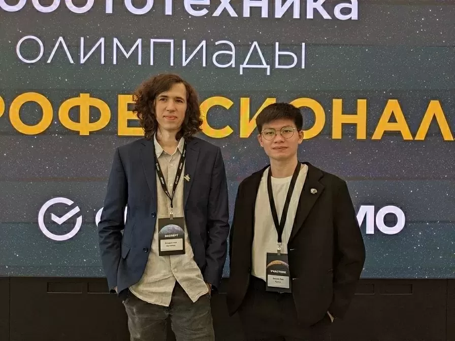 Vietnamese student achieves outstanding results at Russia's largest academic and professional competition