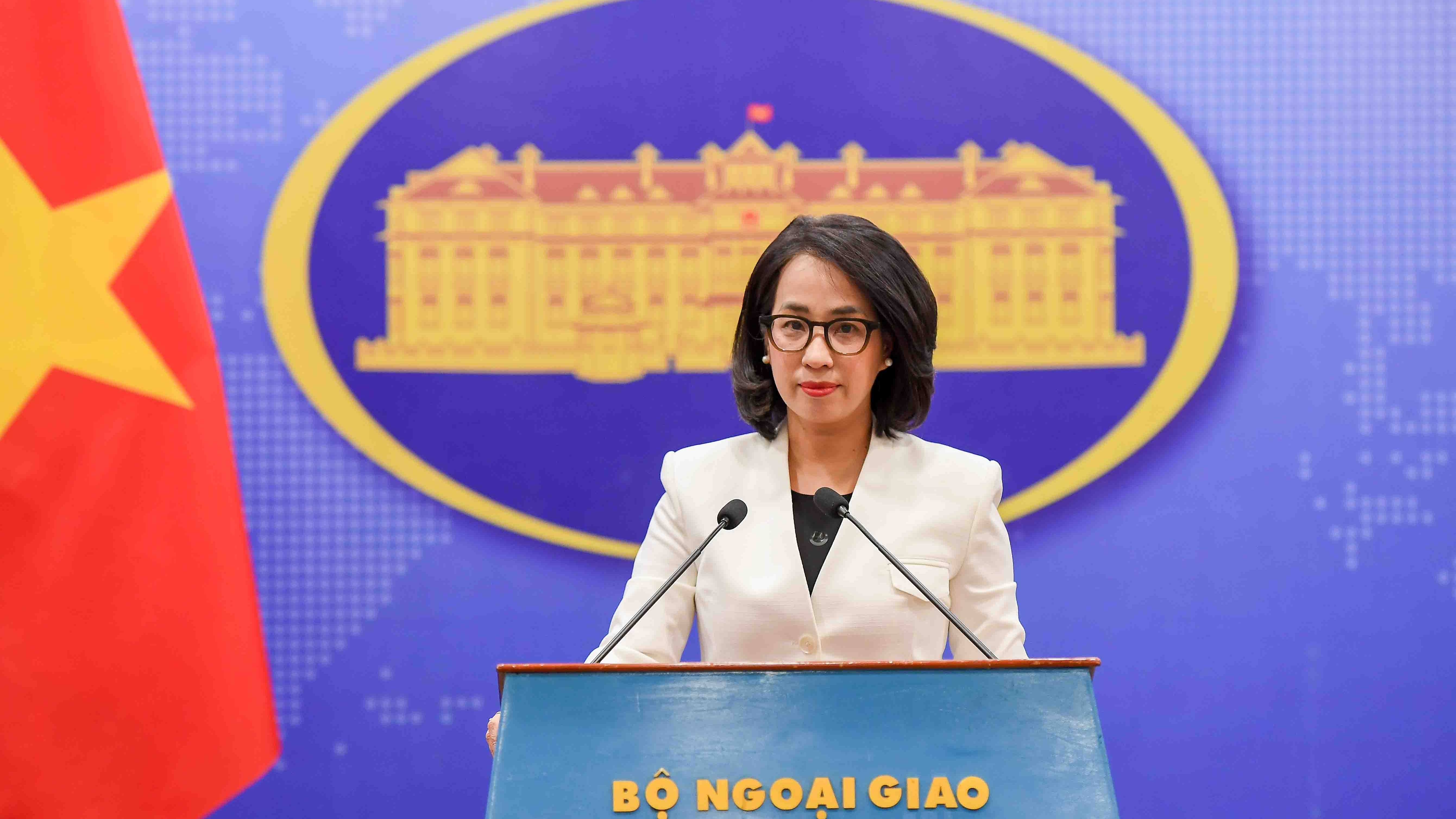 Maritime disputes must be resolved by peaceful means: Spokesperson