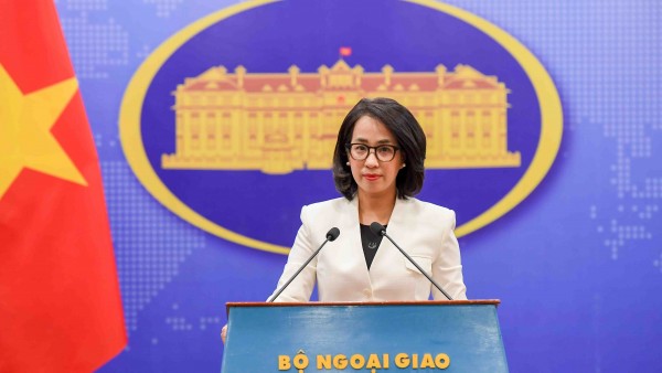 Maritime disputes must be resolved by peaceful means: Spokesperson