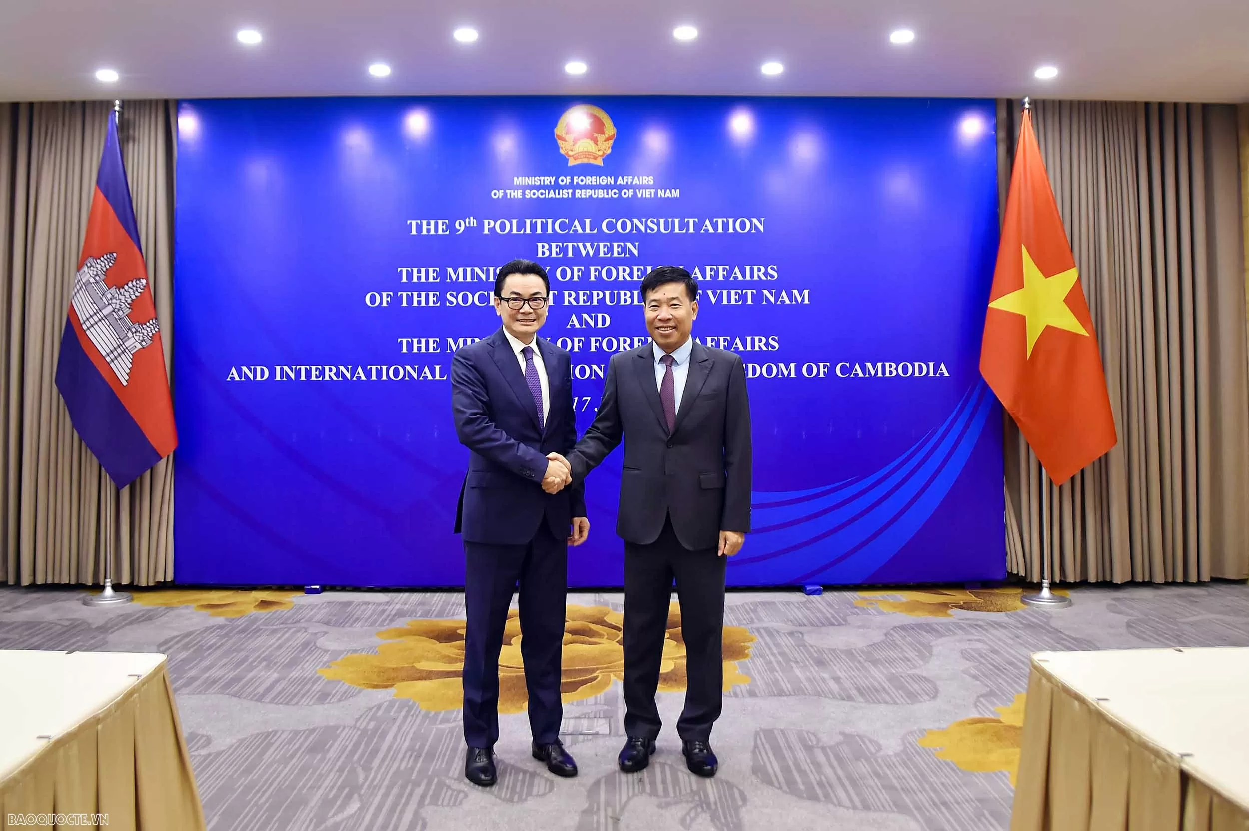 Vietnam, Cambodia officials hold 9th Political Consultation in Hanoi