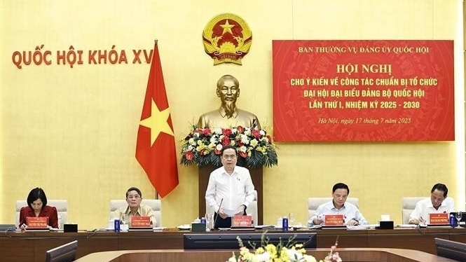 NA Chairman Tran Thanh Man urges integrity, objectivity in Party personnel nomination