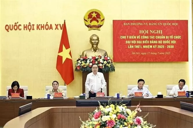 NA Chairman Tran Thanh Man urges integrity, objectivity in Party personnel nomination