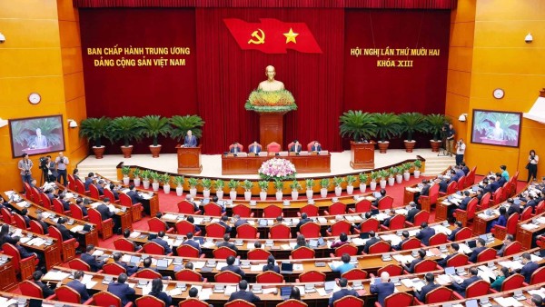 13th Party Central Committee convenes 12th plenum in Hanoi