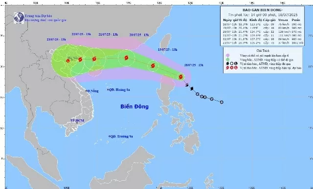 Deputy minister calls for urgent preparations as Wipha storm forecast to hit Vietnams mainland