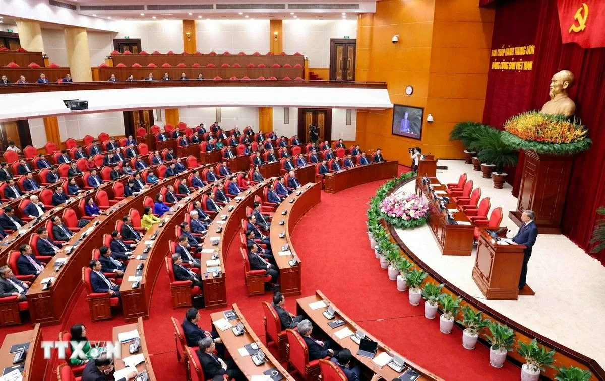 Speech by Party chief at closing ceremony of Party Central Committee’s 12th plenum