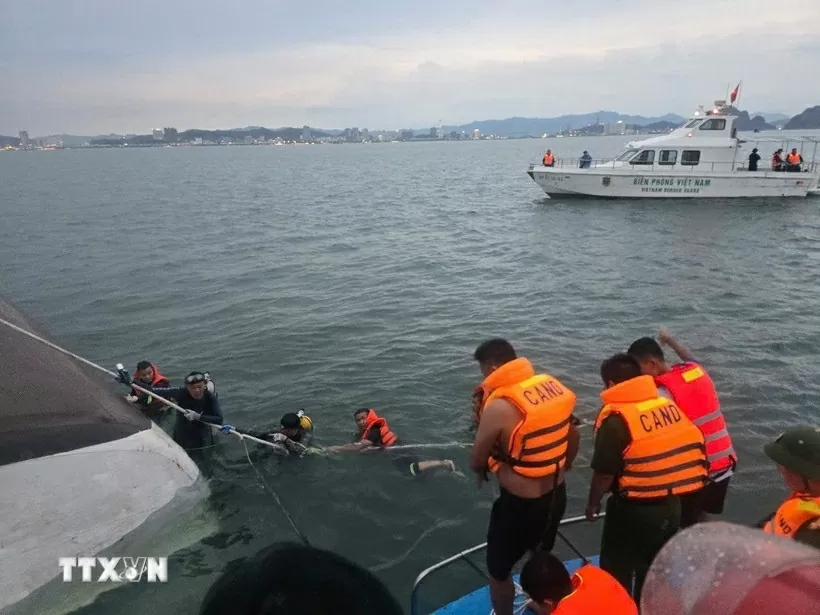 35 dead, four still missing after tourist boat capsizes in Ha Long Bay 35 dead, four still missing after tourist boat capsizes in Ha Long Bay