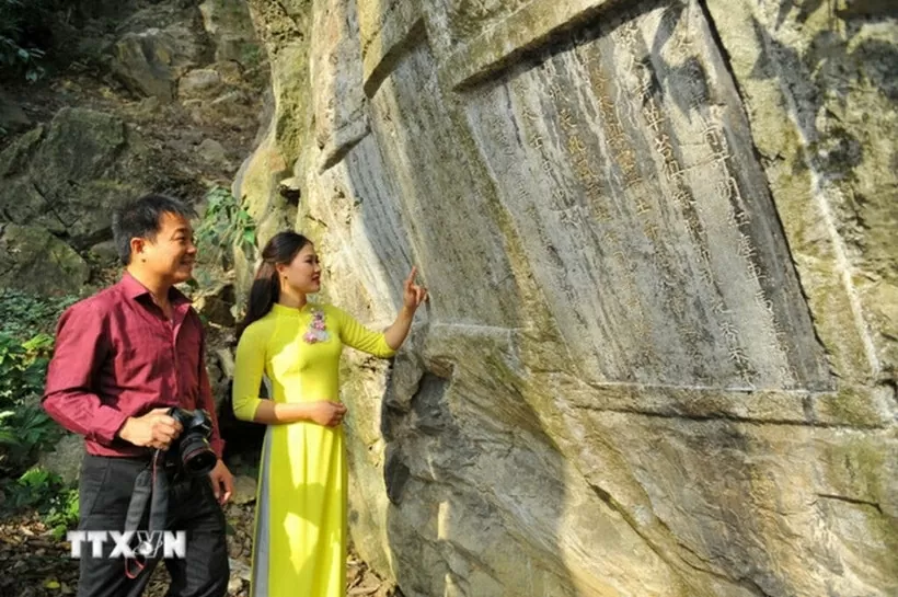 Ninh Binh seeks global recognition for cliff-based Han-Nom inscriptions Ninh Binh seeks global recognition for cliff-based Han-Nom inscriptions