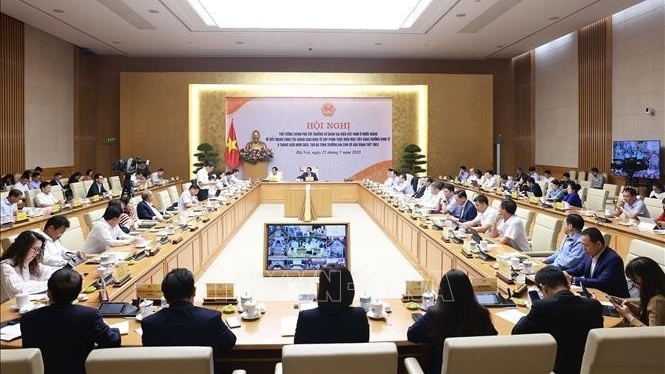 PM Pham Minh Chinh chairs conference on strengthening economic diplomacy to support growth targets