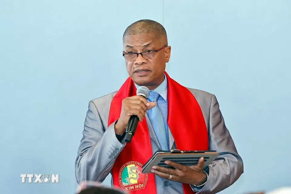 NA Chairman Tran Thanh Man meets with Vietnamese community in Senegal