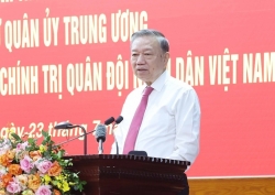 Party General Secretary To Lam demands building stronger political foundation for people's army