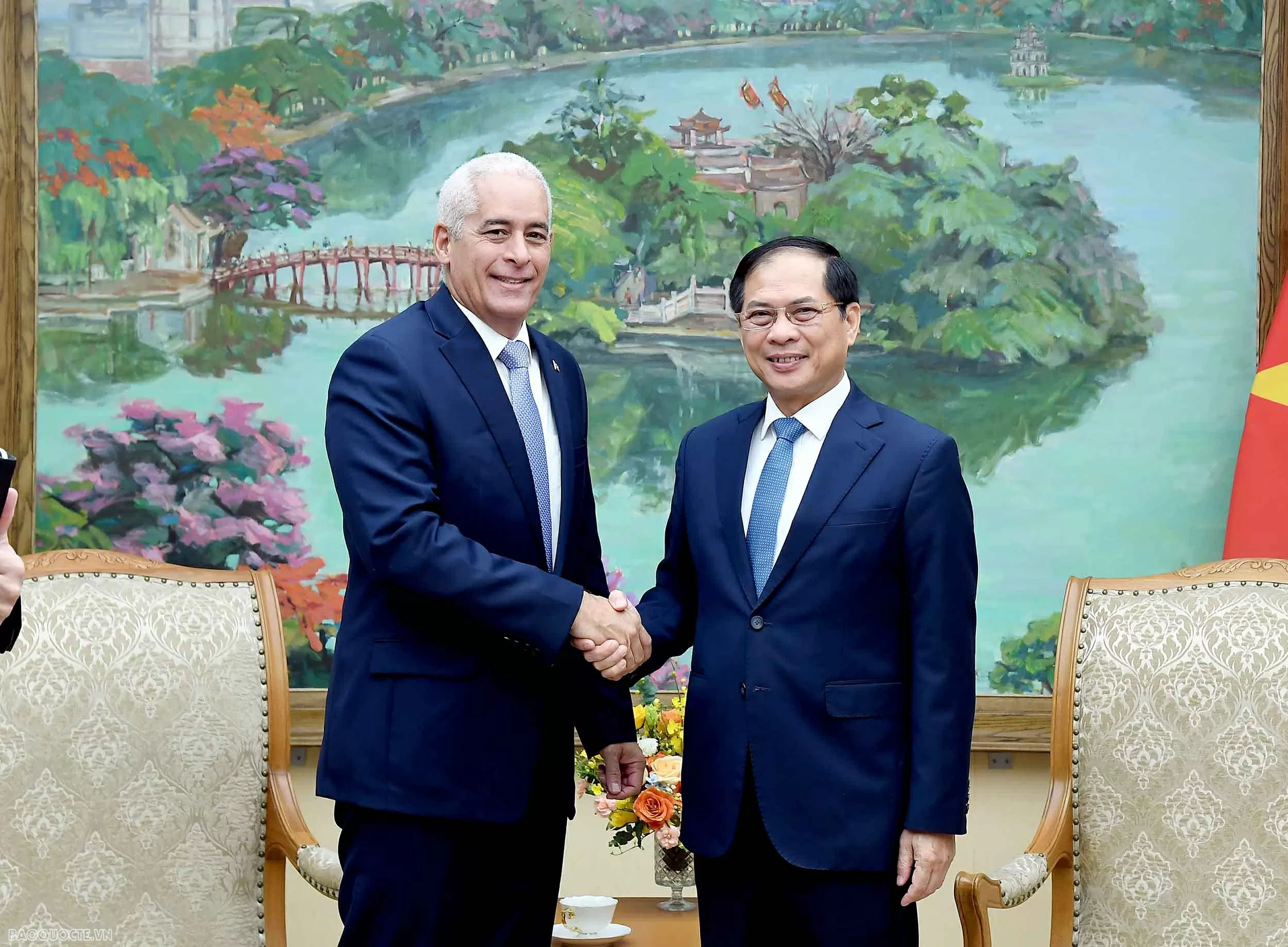Deputy PM Bui Thanh Son receives Cuban Deputy FM to strengthen bilateral ties Deputy PM Bui Thanh Son receives Cuban Deputy FM to strengthen bilateral ties