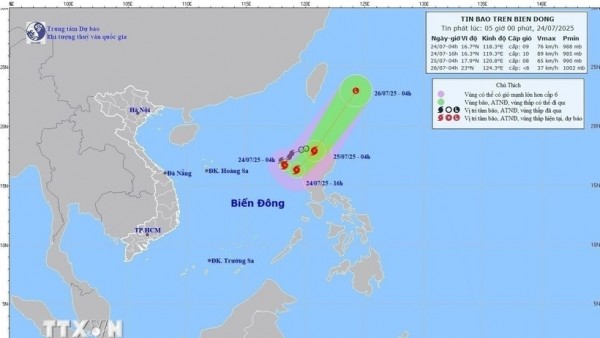 Weather Forecast: Storm Comay Forms in East Sea, Flash Flood Risk for Northern, North-Central Regions