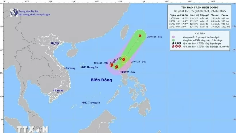 Weather Forecast: Storm Comay Forms in East Sea, Flash Flood Risk for Northern, North-Central Regions