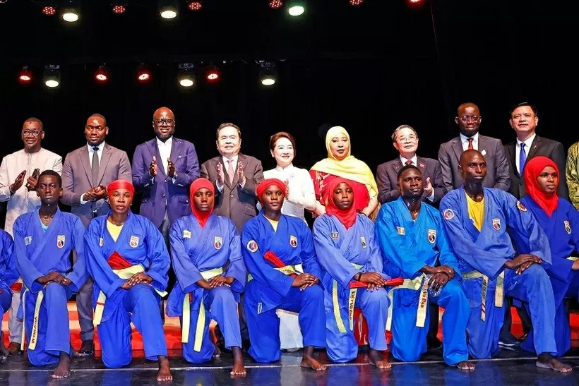 Vietnam, Senegal top legislators visit Vovinam club in Senegal