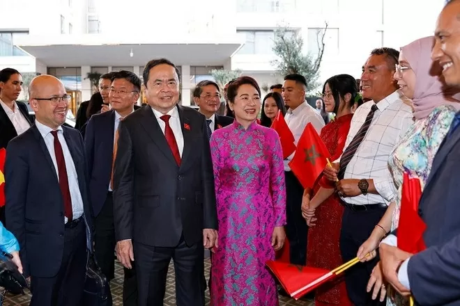 NA Chairman Tran Thanh Man begins official visit to Morocco