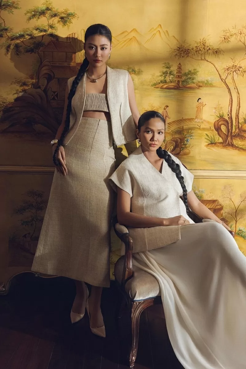 H’Hen Nie and Xuan Hanh embrace sustainable Fashion rooted in tradition