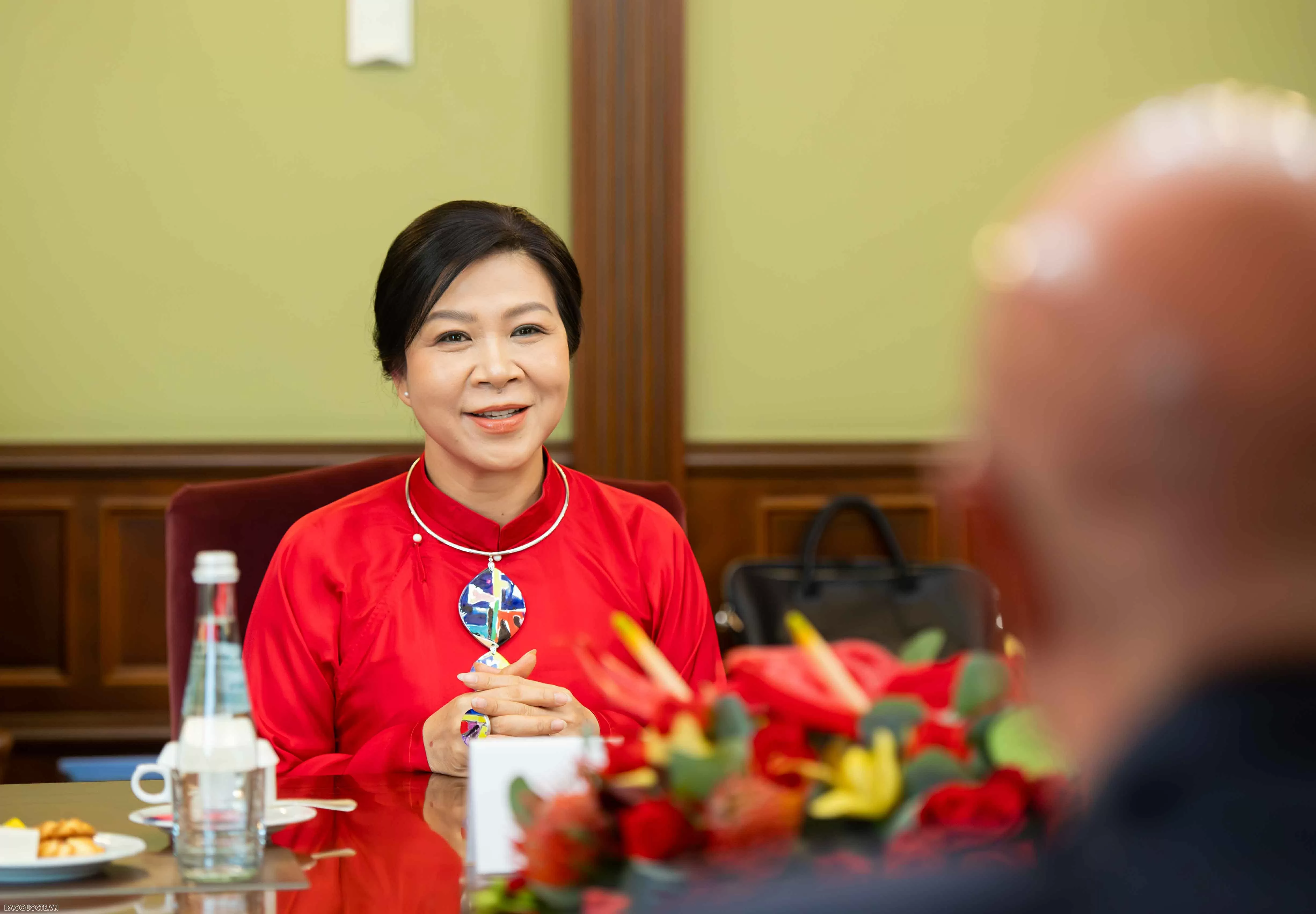 Russian Deputy PM, General Secretary’s Spouse hold meeting on cultural and educational cooperation