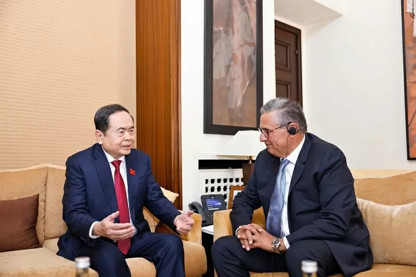 Moroccan Prime Minister welcomes Vietnamese NA Chairman Moroccan Prime Minister welcomes Vietnamese NA Chairman