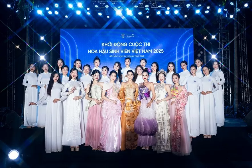 Radiant Youth to Shine in Bac Ninh: Miss University Vietnam 2025 Finale announced