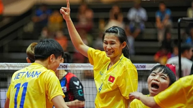 Vietnamese women's Sepak Takraw team wins world championship