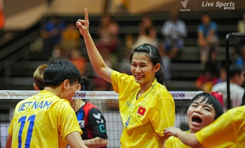 Vietnamese women's Sepak Takraw team wins world championship
