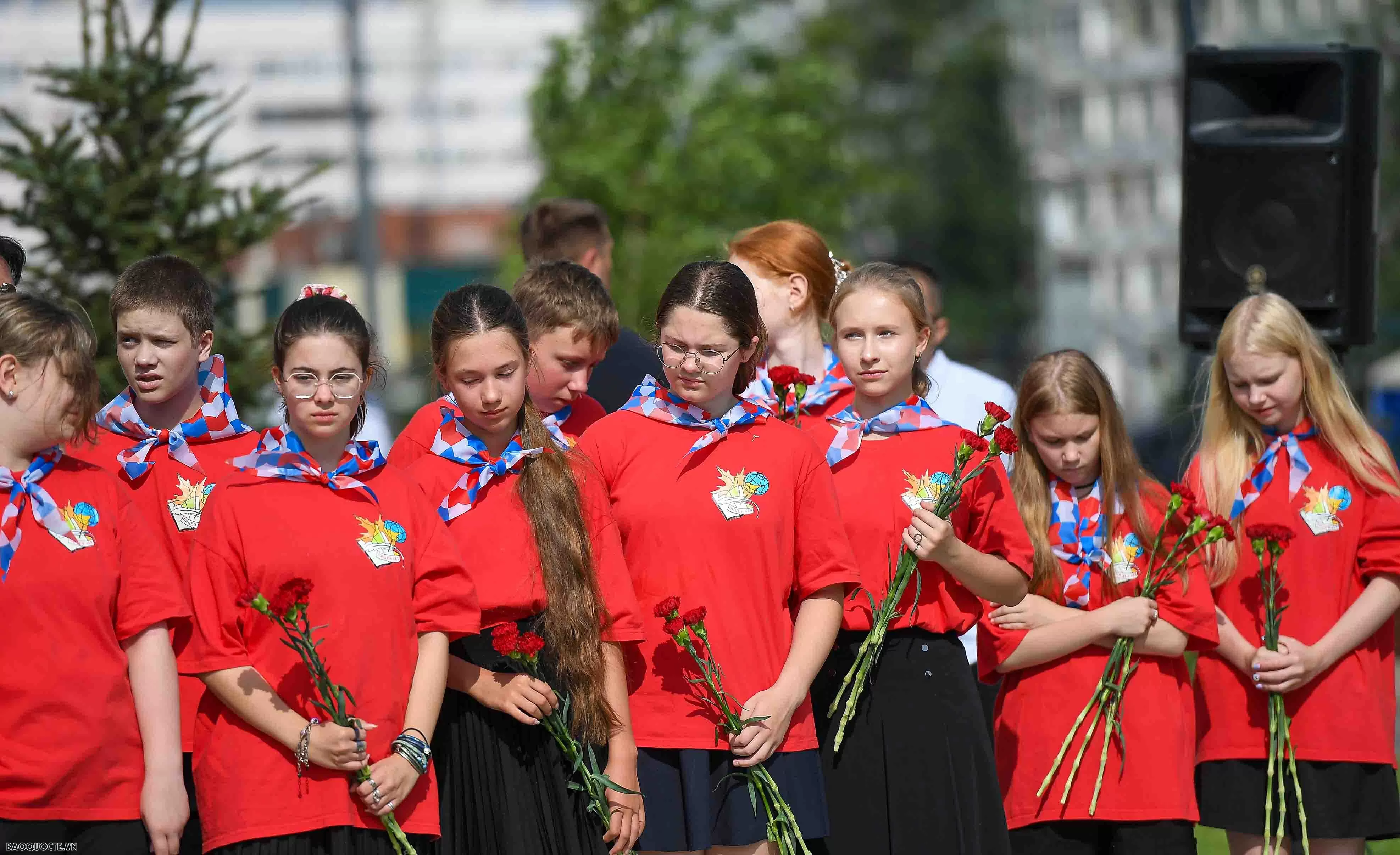 Ho Chi Minh Square officially inaugurated in Saint Petersburg