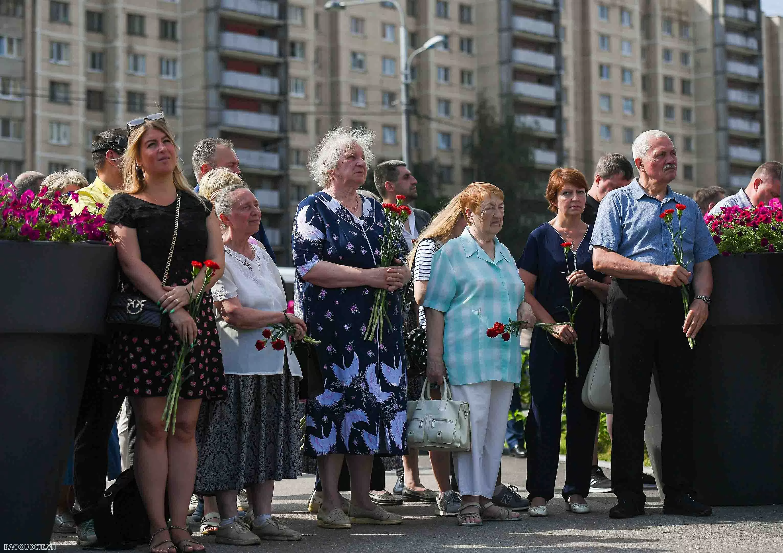 Ho Chi Minh Square officially inaugurated in Saint Petersburg