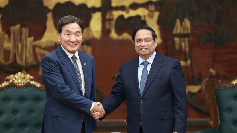 Prime Minister Pham Minh Chinh hosts Special Envoy of RoK President Park Chang-dal