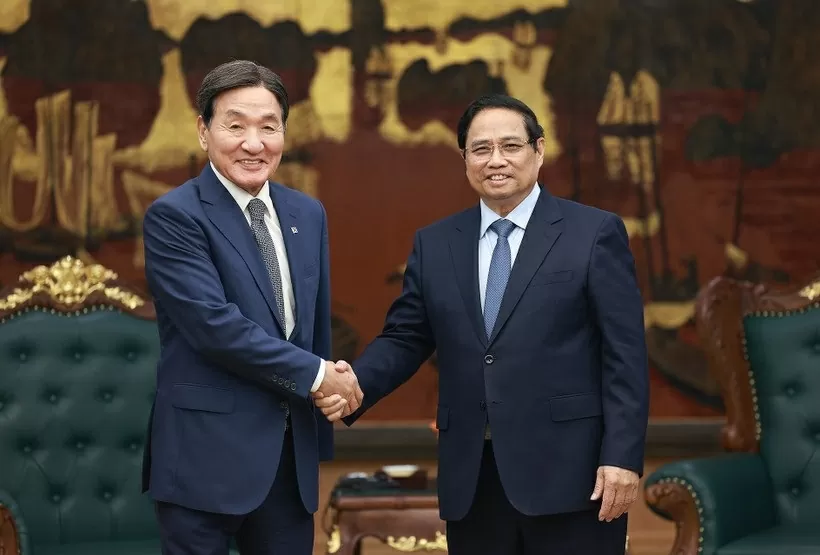 Prime Minister Pham Minh Chinh hosts Special Envoy of RoK President Prime Minister Pham Minh Chinh hosts Special Envoy of RoK President