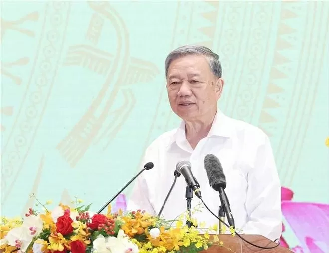 Party General Secretary To Lam celebrates unity of military, security, diplomatic forces Party General Secretary To Lam celebrates unity of military, security, diplomatic forces