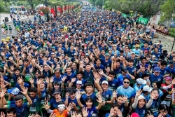 More than 6,000 runners join Ba Den Mountain International Marathon 2025