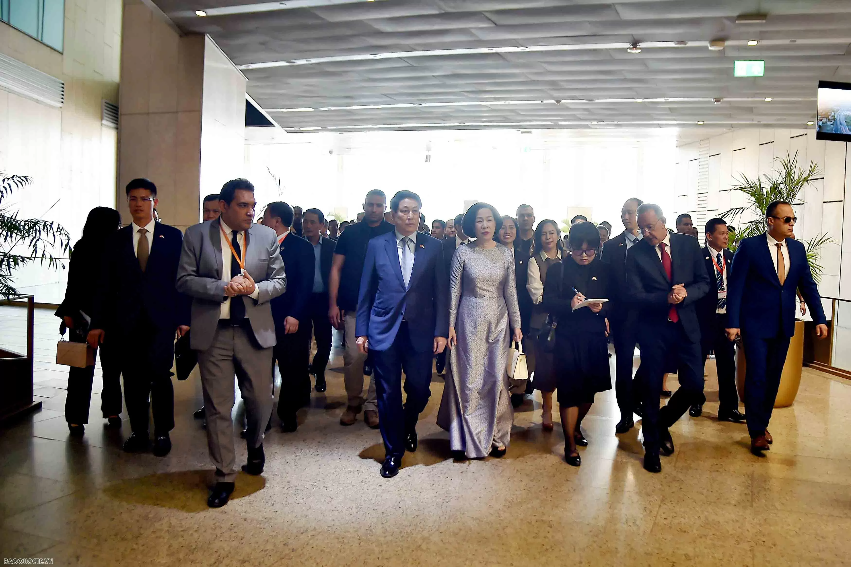 President Luong Cuong tours Grand Egyptian Museum