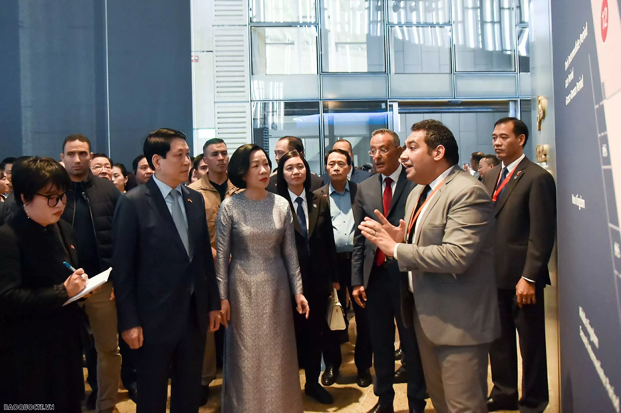 President Luong Cuong tours Grand Egyptian Museum