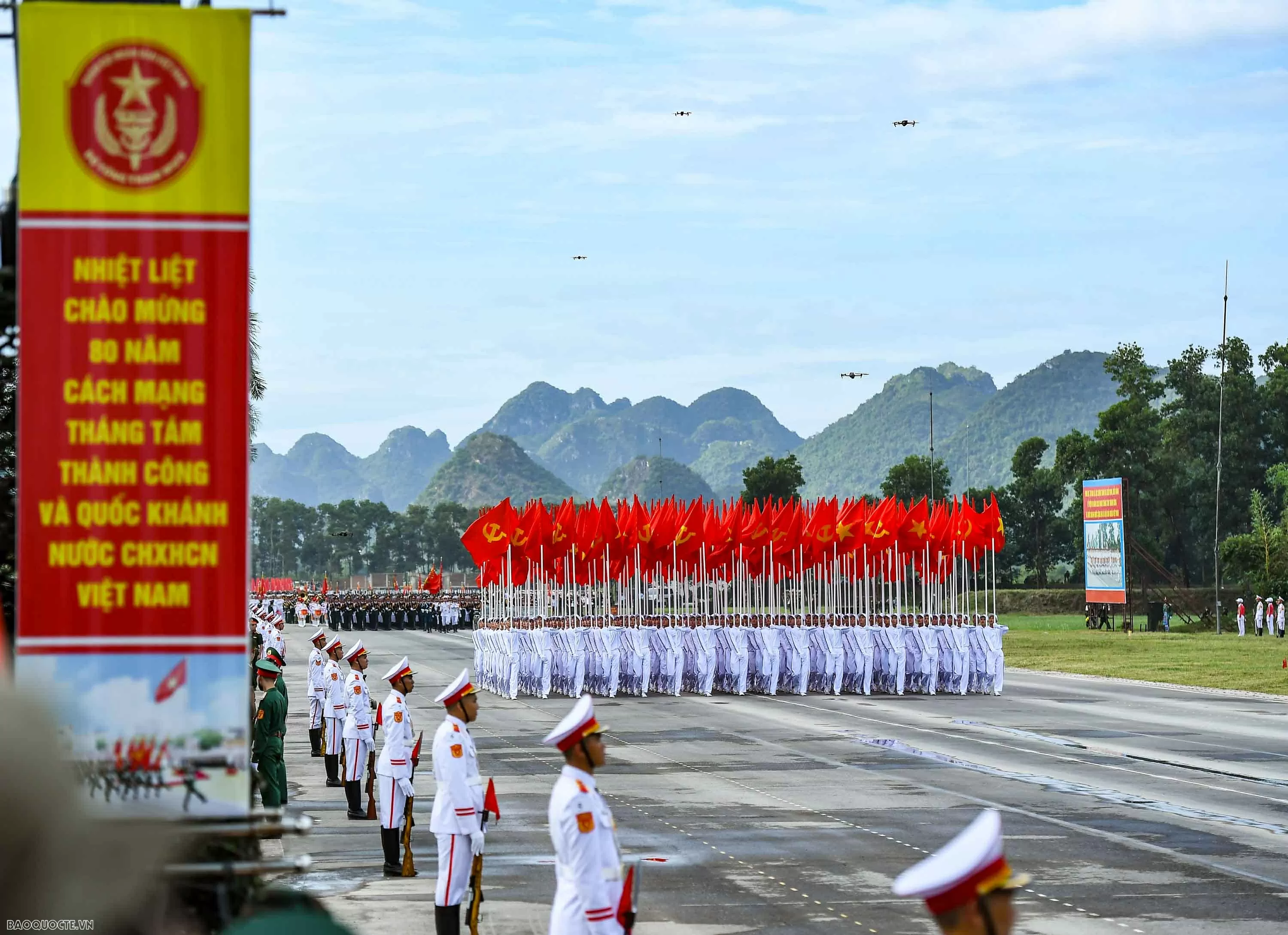 Nearly 16,000 personnel join second parade drill for 80th National Day Nearly 16,000 personnel join second parade drill for 80th National Day