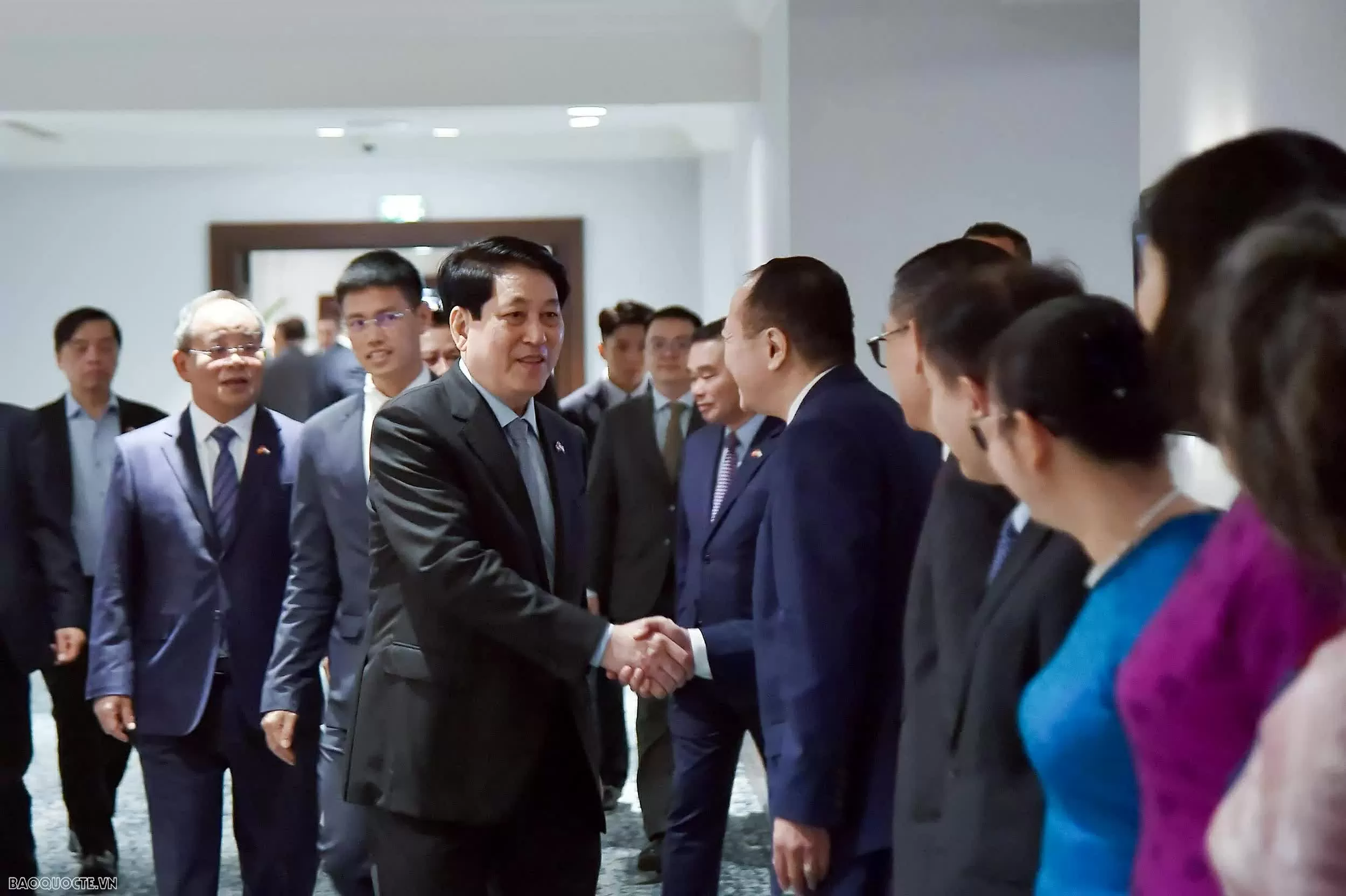 President Luong Cuong meets with Vietnamese Ambassadors in Africa: Promoting implementation of foreign policy, enhancing Vietnam-Africa relations President Luong Cuong meets with Vietnamese Ambassadors in Africa: Promoting implementation of foreign policy, enhancing Vietnam-Africa relations