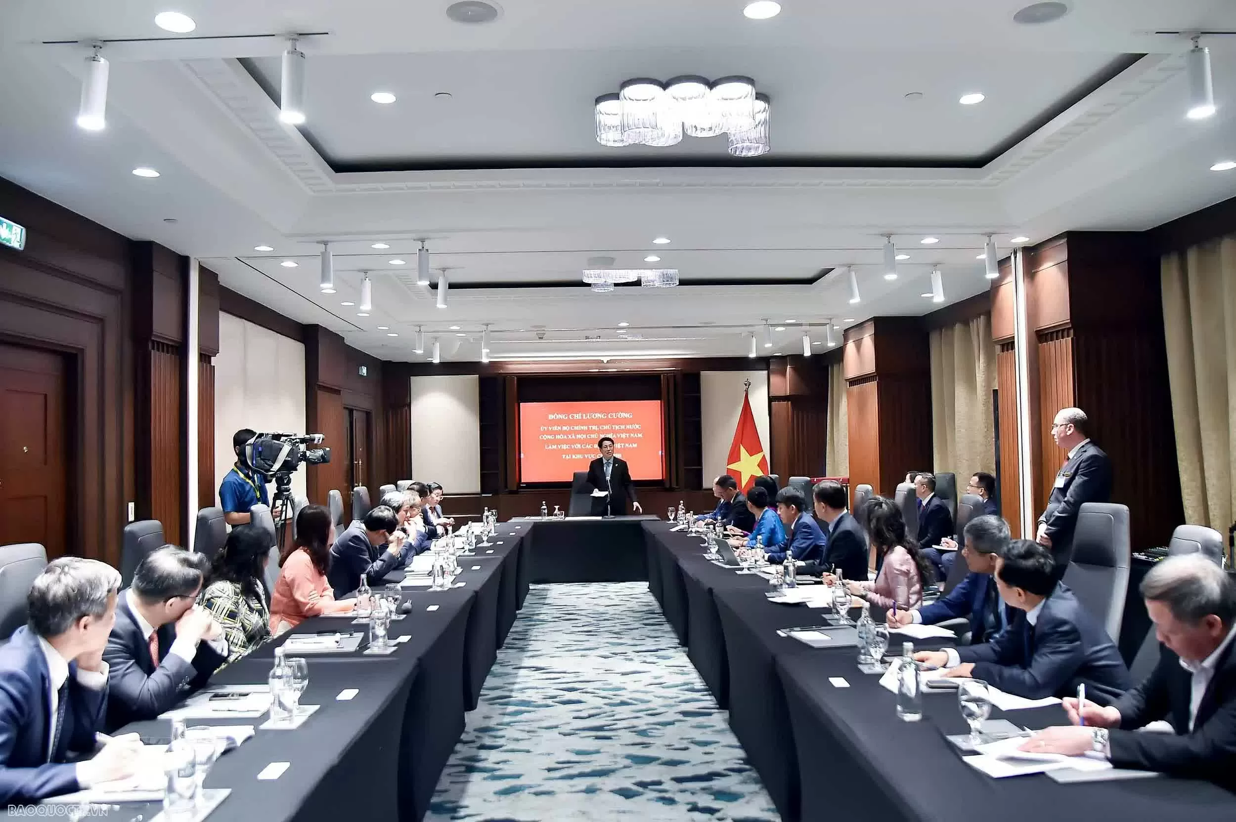 President Luong Cuong meets with Vietnamese Ambassadors in Africa: Promoting implementation of foreign policy, enhancing Vietnam-Africa relations