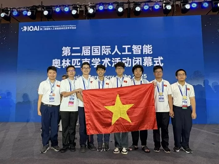 Vietnam among top four at 2025 International AI Olympiad