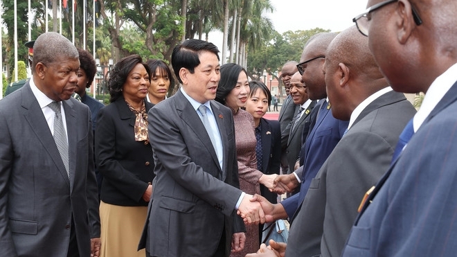 President Luong Cuong concludes state visit to Angola
