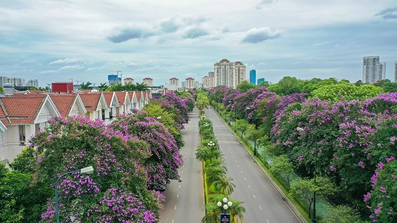 Ciputra Hanoi – Biểu tượng khu đô thị quốc tế giữa lòng thủ Ciputra Hanoi nature in the summer